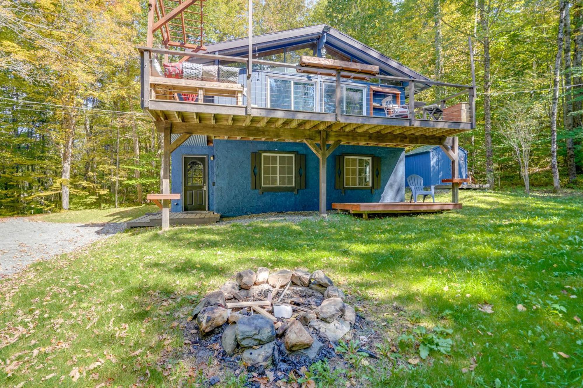 Rustic Cabin Near Ski Resorts In West Dover! Exteriér fotografie